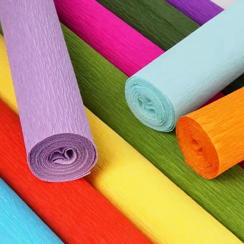 Eco-Friendly Crepe Paper – Recycled & Biodegradable