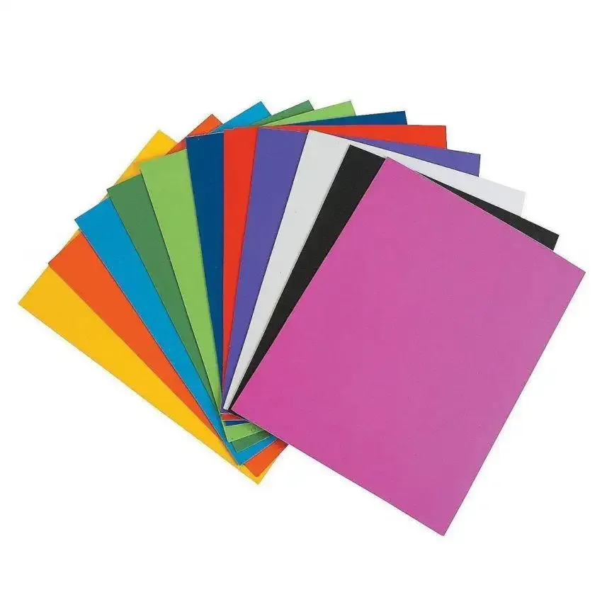 EVA Foam Sheets 21.5X28cm Thick for DIY & Educational Crafts