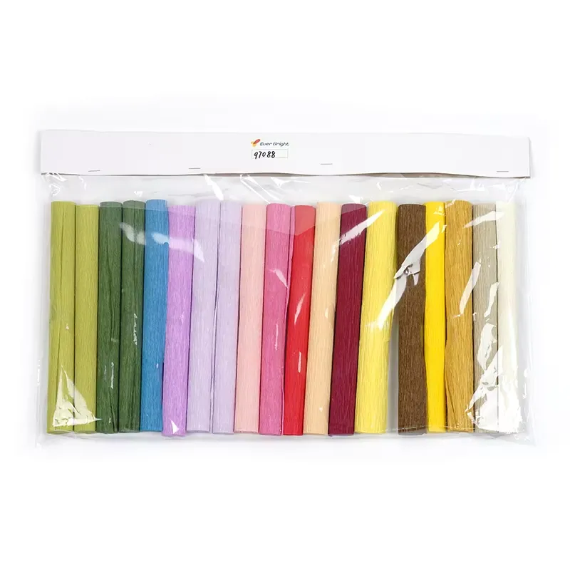 Floral Crepe Paper 50x200cm for DIY Flower Crafts