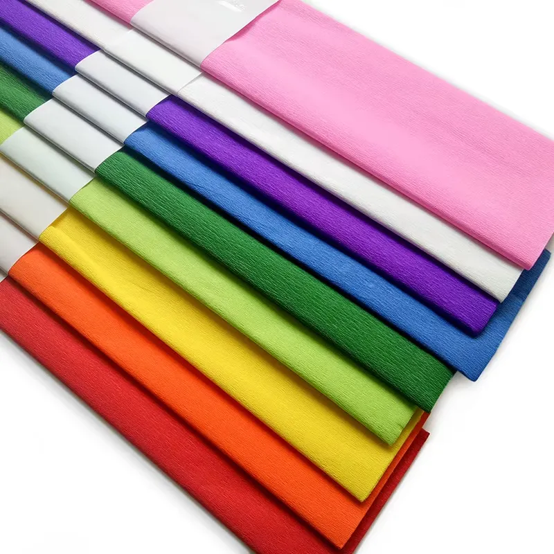 Floral Crepe Paper Roll 50x200cm for Realistic Flower Making