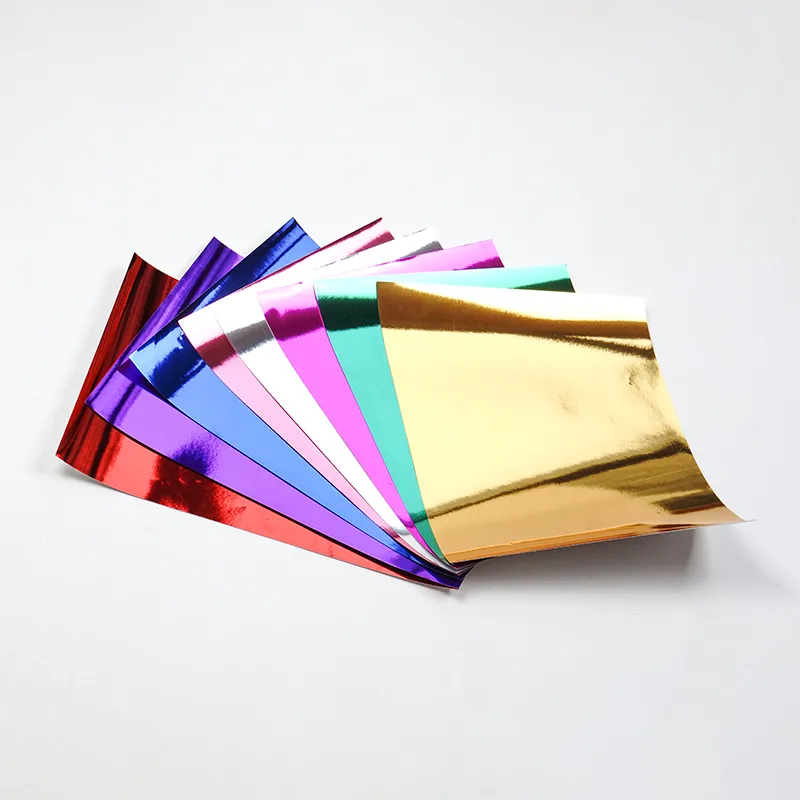 Shiny Metallic Corrugated Paper 50x70cm for Art Projects