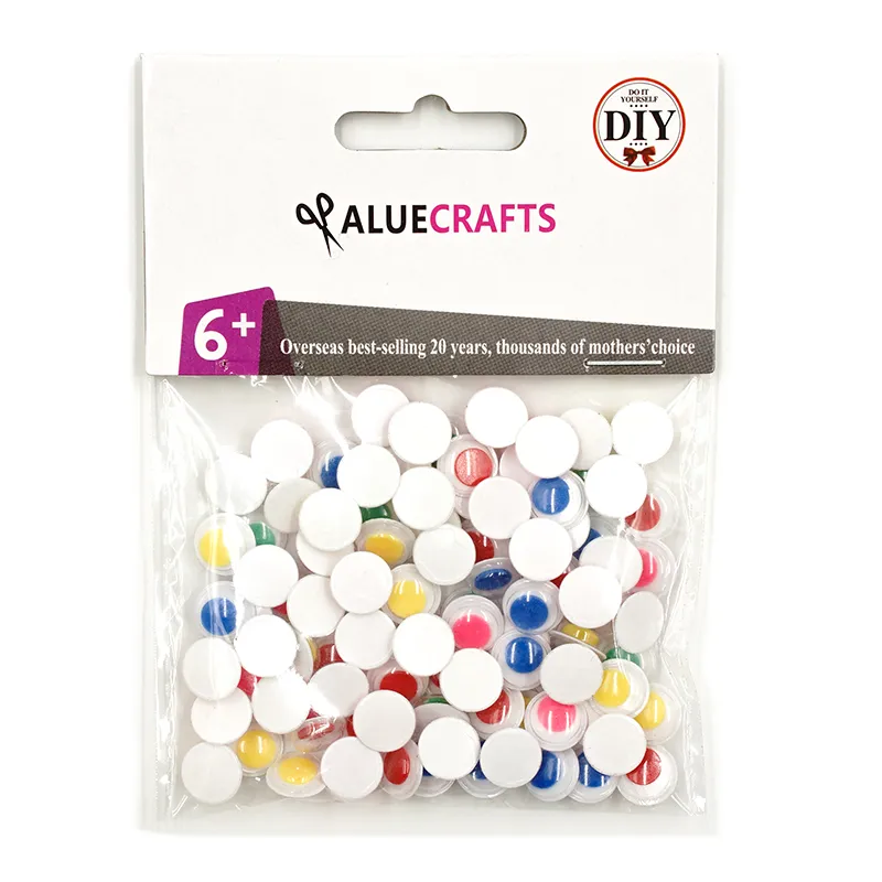 Adhesive Wiggle Eyes – Perfect for DIY Crafts