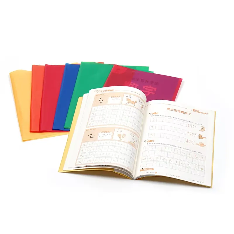 Transparent Book Cover Sleeve – PVC Guardian for Books