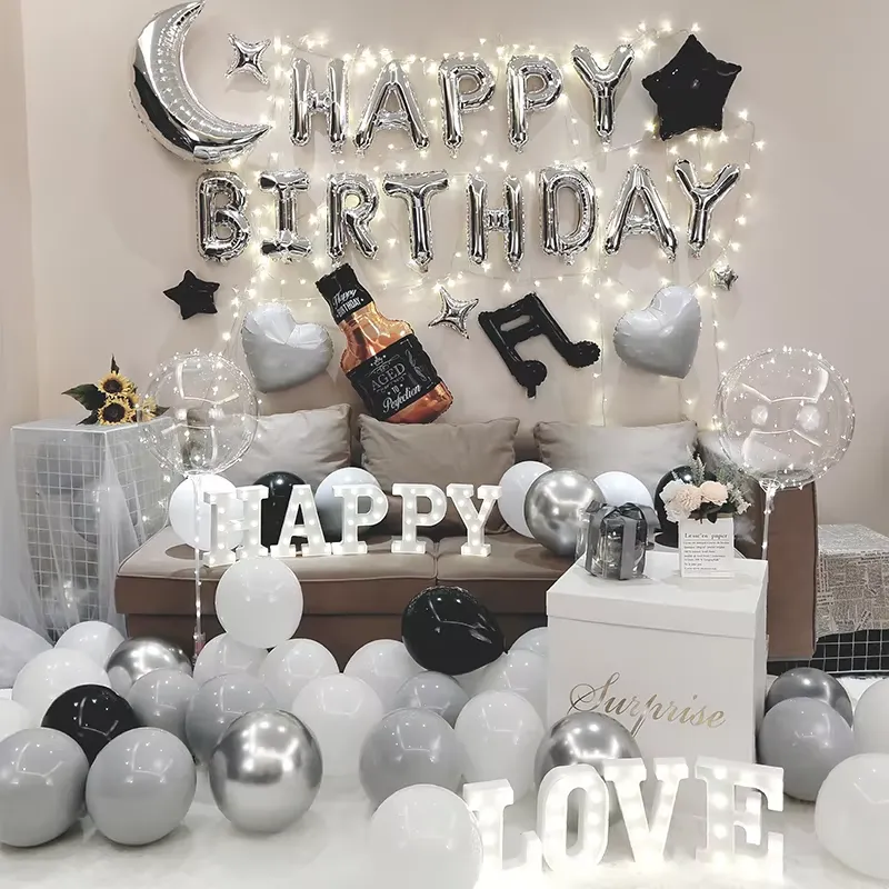 Elegant Foil Balloons – Perfect for Special Moments